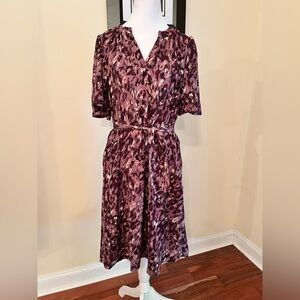 41 Hawthorn Purple Midi Dress‎